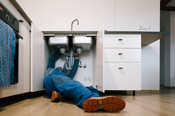 Professional Emergency Plumber technician working in Blaine, MN